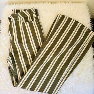 Women’s Wrangler striped flare leg jeans/pants